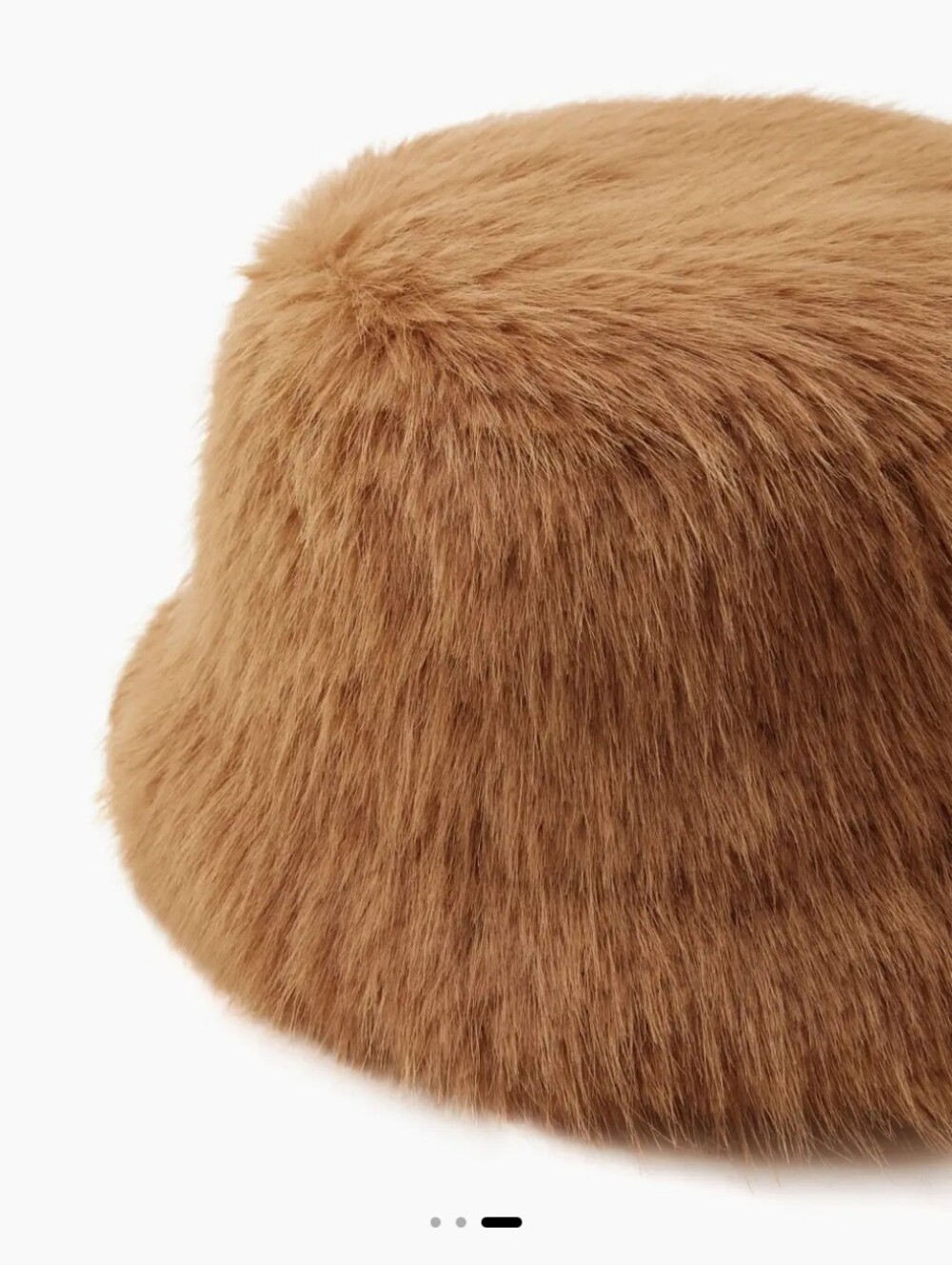 Cider Solid Fluffy Bucket Hat - Picture 4 of 4